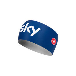 CASTELLI Kolesarski trak za lase - TEAM SKY 2019 VIVA - črna