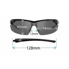 TIFOSI Kolesarska očala - JET - bela/črna