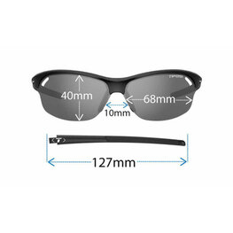 TIFOSI Kolesarska očala - WASP - črna