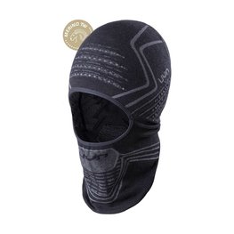 UYN Kolesarska maska - FUSYON MERINO - črna/siva