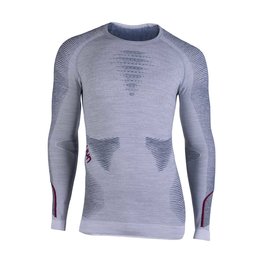 UYN Kolesarska  majica z dolgimi rokavi - AMBITYON - siva/večbarvno