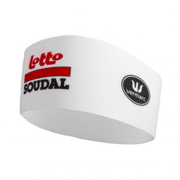 Kolesarski trak za lase - LOTTO SOUDAL - bela